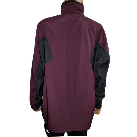 VTG 90s White Sierra 1/4 Zip Windbreaker Pullover Jacket Size XL Excellent - Picture 4 of 5